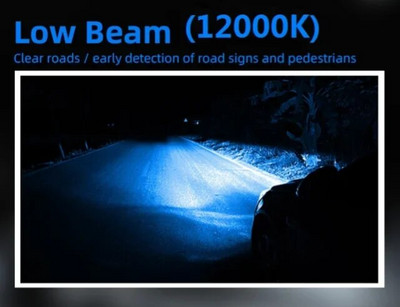 2x H7 H4 LED esitulede pirnide komplekt 100W ülivalge 3570 6500K Canbus veavaba AUTO DOWN LIGHT H1 H3 H8 H9 H11 automaatsed tuled