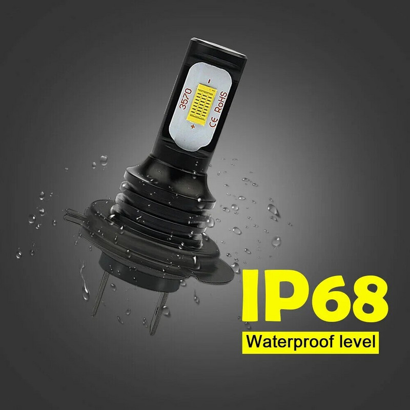 2x H7 H4 LED esitulede pirnide komplekt 100W ülivalge 3570 6500K Canbus veavaba AUTO DOWN LIGHT H1 H3 H8 H9 H11 automaatsed tuled