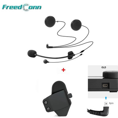 Accesorii interfon Freedconn Microfon cu 5 pini/8 pini cu clemă pentru căști pentru cască interfon cască de motocicletă TMAX Pro