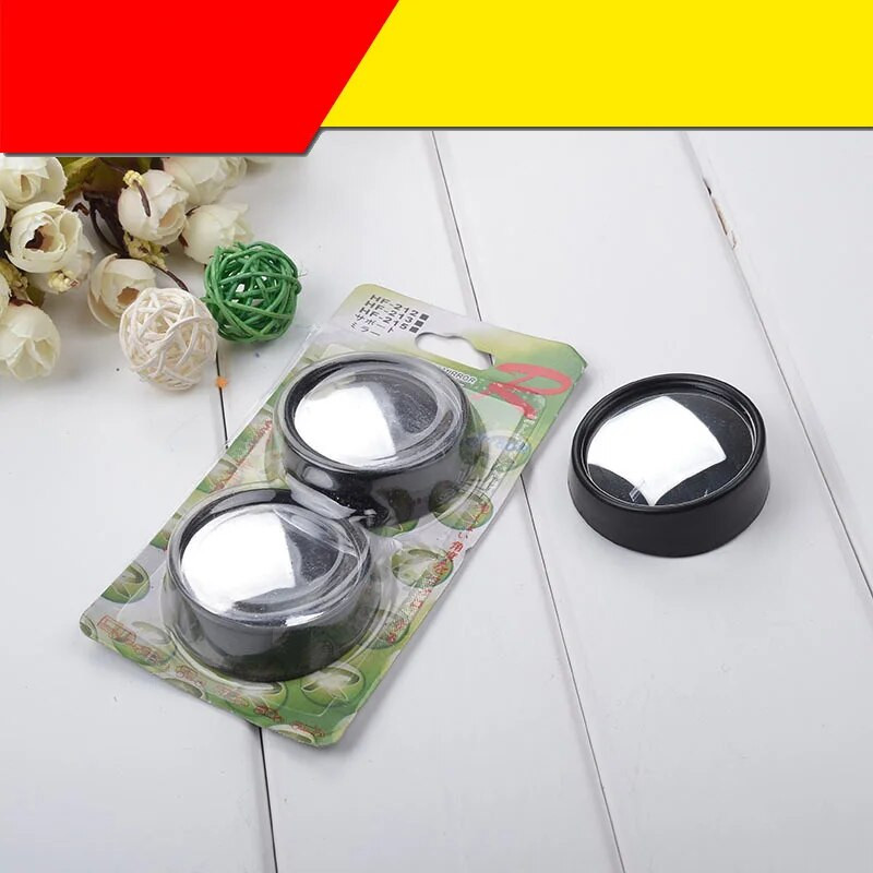 Izliekta atpakaļgaitas spoguļa palīgierīce ar 360 grādos rotējošu mazu apaļu spoguļu automašīnas spoguļu piederumi