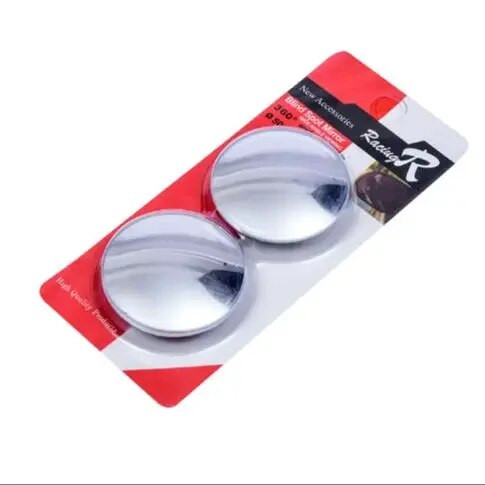 HD bezrāmja regulējams pakāpes mazs apaļš spogulis aklās zonas spogulis atpakaļgaitas platleņķa spogulis automašīnas aizmugurējais skats