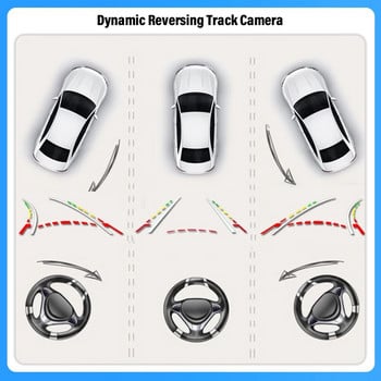 Камера за обратно виждане на дръжката на багажника за Mercedes Benz A W176 W177 A160 A180 A200 A220 A250 HD CCD резервна камера за обратно паркиране