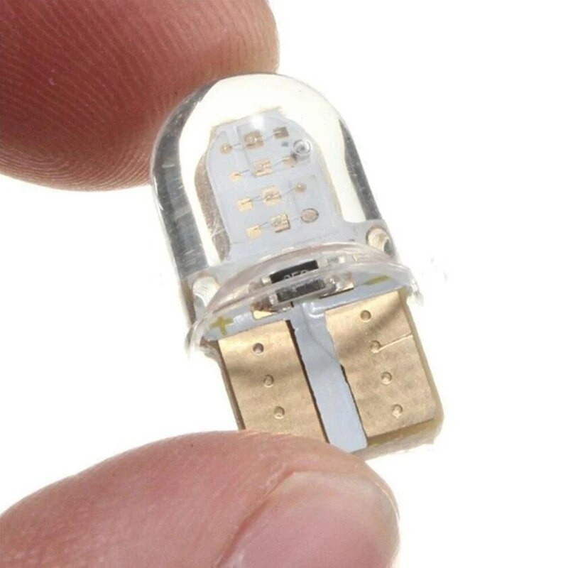 LED W5W T10 194 168 W5W COB 4SMD Led Parking Bulb Auto Wedge Clearance Lamp Canbus Silica Bright White Light Light Light License