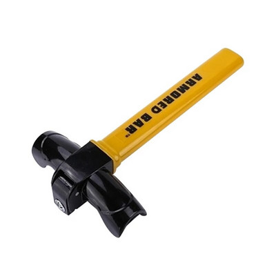 Autó kormánykerékzár Nagy teherbírású lopásgátló autó/teherautó biztonsági forgó kormánykerékzár T-alakú zár Autótartozékok