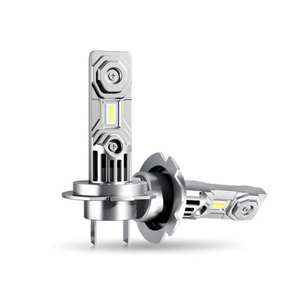 2tk Uued H7 Turbo LED esitulede pirnid 50000LM 120W suure võimsusega LED-esituled CSP kiibid 1:1 minisuuruses disainiga auto udutuled 12V