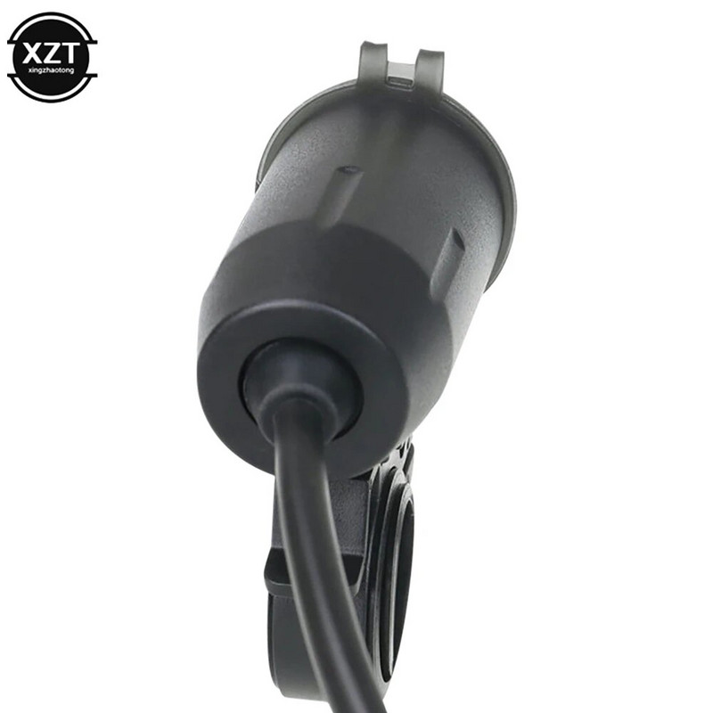 Motocikla stūres USB lādētājs QC3.0 Dual USB Type C PD ātrās uzlādes montāžas ligzda Ūdensnecaurlaidīgs motociklam pārveidots aksesuārs