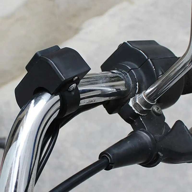 Motocikla lādētāja adaptera barošanas avota ligzda tālrunim Motocikla GPS MP4 Dual USB ports 12V ūdensizturīgs stūre