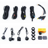 360 fokos kamera Android multimédiás rádióhoz, beépített 360 nézet funkcióval Univerzális első és hátsó bal és jobb kamera, nagy felbontás