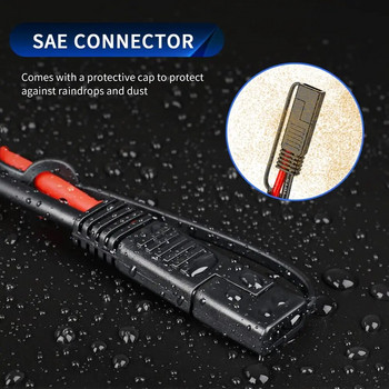 Extractme 10AWG 1 до 2 SAE към SAE удължителен кабел SAE DC захранващ автомобилен адаптерен кабел SAE щепсел за слънчев панел зарядно устройство за батерии