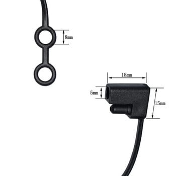 5 τμχ SAE Αδιάβροχο κάλυμμα SAE Adapter Charger Cable Power Solar Automotive-Connector Dustproof Cover Θήκες DIY Αξεσουάρ