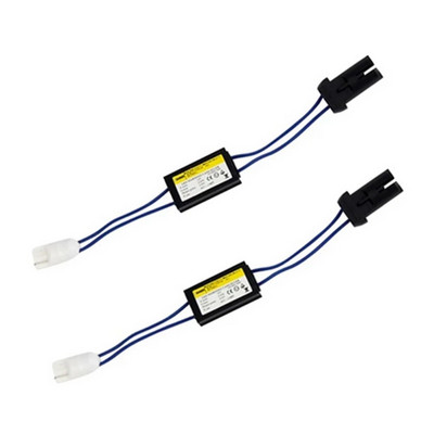 2vnt T10 Canbus kabelis 12V LED įspėjimo atšaukimo dekoderis 501 T10 T15 W5W 194 automobilio žibintai NĖRA klaidos Canbus LED apkrovos rezistorius