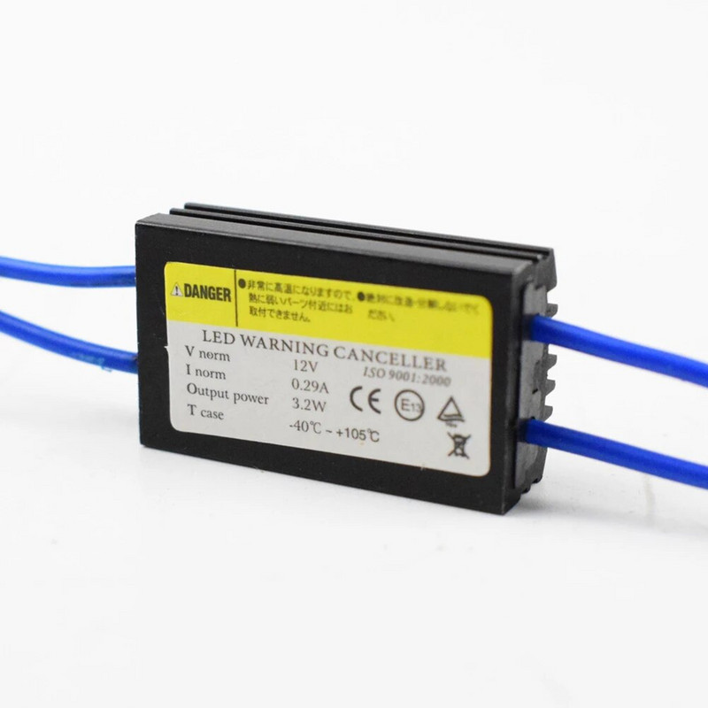 2vnt T10 Canbus kabelis 12V LED įspėjimo atšaukimo dekoderis 501 T10 T15 W5W 194 automobilio žibintai NĖRA klaidos Canbus LED apkrovos rezistorius