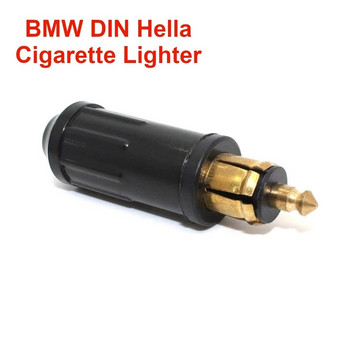 12v DIY DIN Hella αρσενικό βύσμα βύσμα τροφοδοσίας ευρωπαϊκού τύπου Σύνδεσμος προσαρμογέα αναπτήρα τσιγάρων που ταιριάζει σε αξεσουάρ BMW μοτοσικλετών