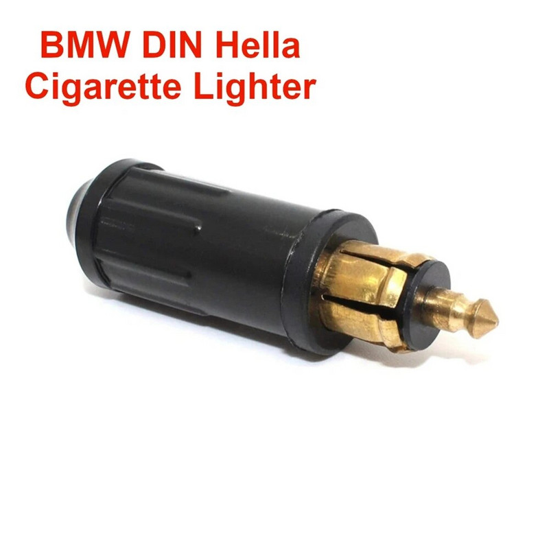 12v „pasidaryk pats“ DIN „Hella Male Plug Powerlet Plug“ Europos tipo cigarečių degiklio adapterio jungtis tinka BMW motociklų priedams