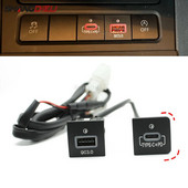 Auto USB laadija PD Quick Charge QC3.0 telefoni laadimisadapteri väljalaske nupp VW Golf 6 MK6 Jetta 5 Scirocco 2006 - 2012 jaoks