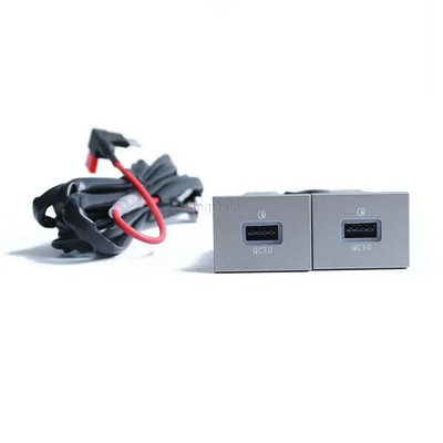 12V/24V autós telefon töltő aljzat Dupla QC3.0 Type C PD USB töltőport Tápadapter Ford Focus 2004-2011 mk2 tartozékokhoz