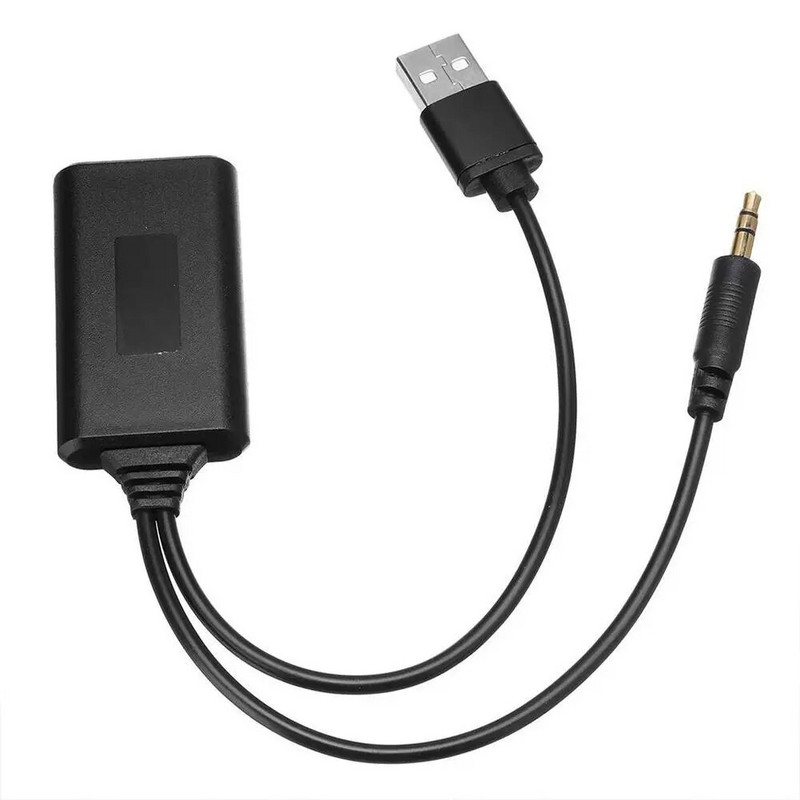 Kvaliteetne universaalne auto 5 V bluetooth mooduli adapteri stereokaabel AUX-IN 3,5 mm pistikupesa juhtmevaba raadioadapter Aux USB