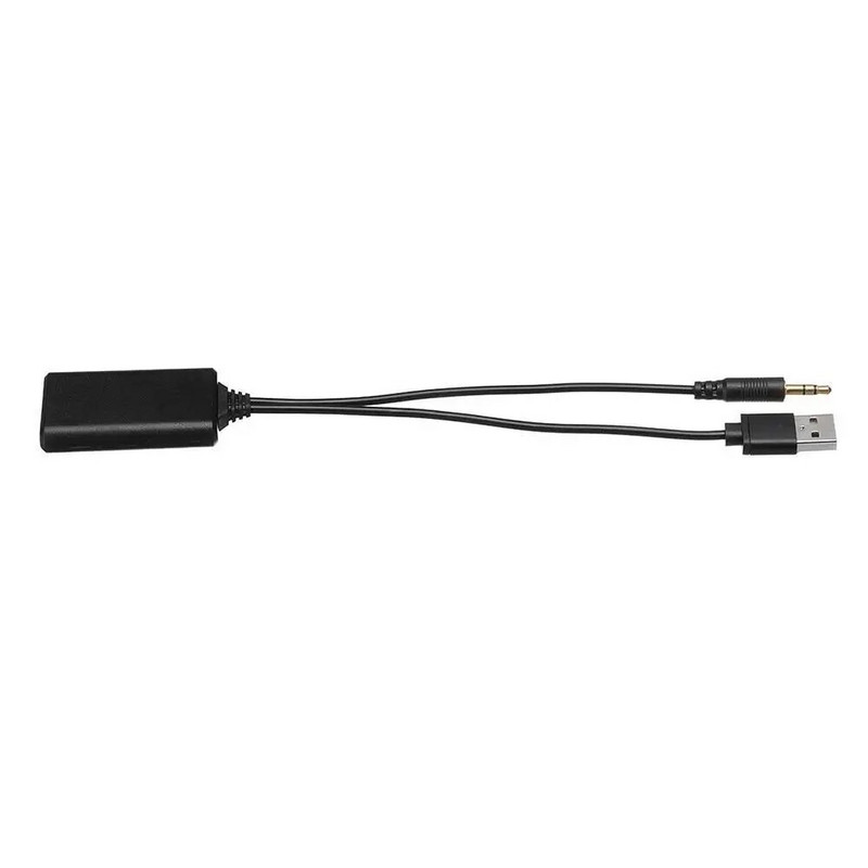 Kvaliteetne universaalne auto 5 V bluetooth mooduli adapteri stereokaabel AUX-IN 3,5 mm pistikupesa juhtmevaba raadioadapter Aux USB