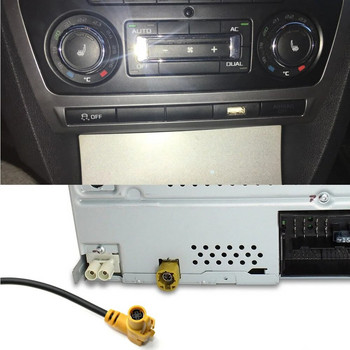 Αυτοκίνητο RCD510 RNS315 Ραδιόφωνο 4 6 ακίδων Βύσμα διπλού καλωδίου διεπαφής USB για Skoda Octavia Τροποποίηση πλοήγησης πολυμέσων Android