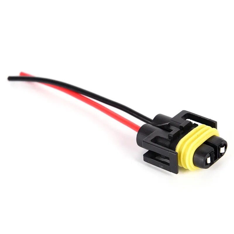 2 vnt. H8 H9 H11 laidų rinkinio lizdas automobilio laido jungties laido kištuko adapteris, skirtas rūko žibintų priekinių žibintų lemputės lemputės priedams