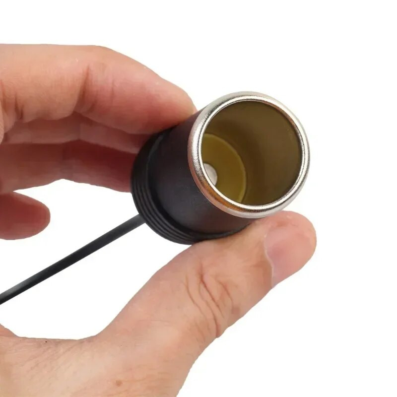 Autós szivargyújtó aljzat USB 5V–12V Átalakító Adapter Vezetékes Vezérlő Dugó Csatlakozó Adapter Auto Belső Tartozékok