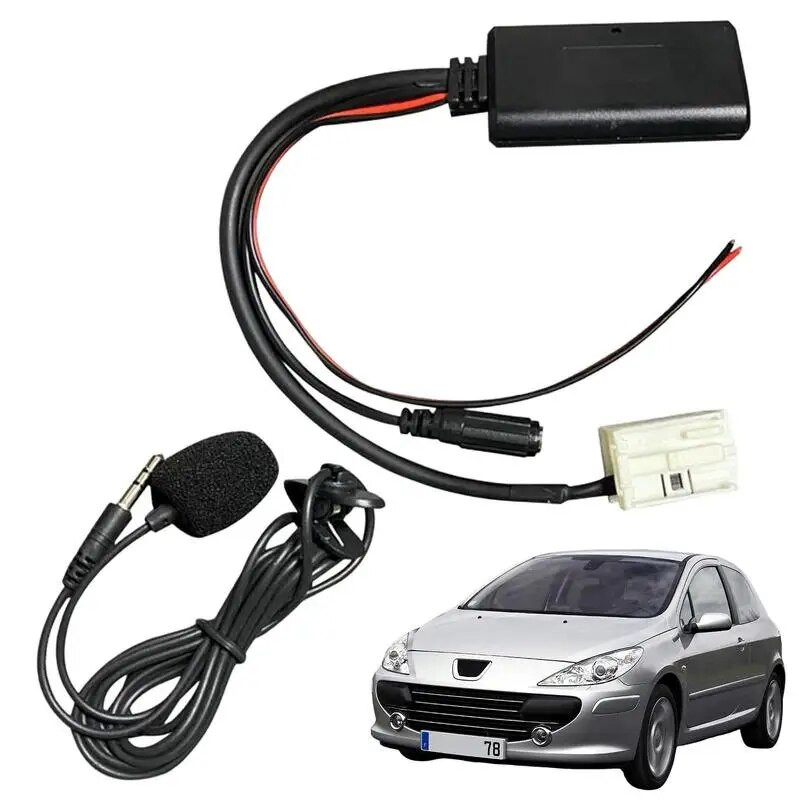 Za Peugeot 207 307 407 308 Za Citroen C2 C3 RD4 12Pin bežični modul bežični radio stereo aux kabel adapter glazbeni player