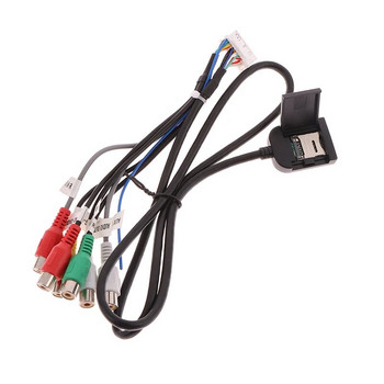 20 P Plug Στερεοφωνικό ραδιόφωνο αυτοκινήτου Έξοδος RCA AUX Πλεξούδα καλωδίωσης Βύσμα καλωδίωσης Προσαρμογέας Καλώδιο υπογούφερ 4G Υποδοχή κάρτας SIM Καλώδιο ραδιοφώνου αυτοκινήτου