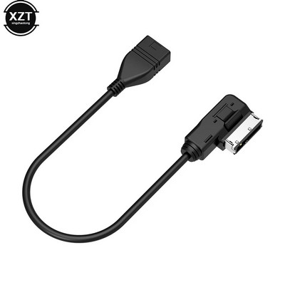 USB AUX kabelis Mūzika MDI MMI AMI uz USB Female Interface Audio AUX adapteris datu vads priekš VW MK5 priekš AUDI A3 A4 A5 A6 Q5