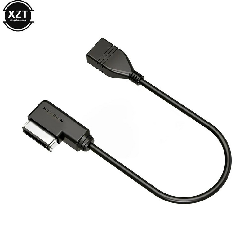 USB AUX kabelis Mūzika MDI MMI AMI uz USB Female Interface Audio AUX adapteris datu vads priekš VW MK5 priekš AUDI A3 A4 A5 A6 Q5