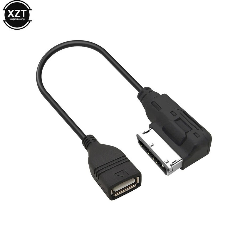 USB AUX kabelis Mūzika MDI MMI AMI uz USB Female Interface Audio AUX adapteris datu vads priekš VW MK5 priekš AUDI A3 A4 A5 A6 Q5