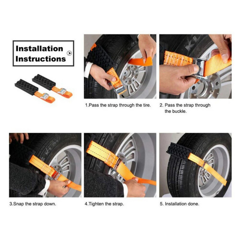 2 tk sõiduki muda päästelaua liiva päästekett maastikul vajumist takistav laudade päästetööriist