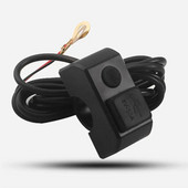 Kahe USB-pordiga mootorratta juhtraua laadija 12v kuni 5v 3a kiirlaadimisadapteri toiteallika pistikupesa telefoni jaoks