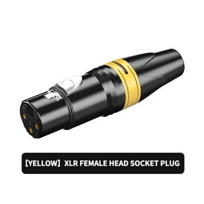 1 gab Profesionāls mikrofona kabelis XLR mikseris jaudas pastiprinātājs mikrofona kabelis mikrofons vīrišķais 3 kontaktu XLR audio savienotājs