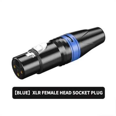 1 gab Profesionāls mikrofona kabelis XLR mikseris jaudas pastiprinātājs mikrofona kabelis mikrofons vīrišķais 3 kontaktu XLR audio savienotājs