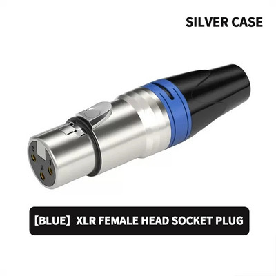 1 gab Profesionāls mikrofona kabelis XLR mikseris jaudas pastiprinātājs mikrofona kabelis mikrofons vīrišķais 3 kontaktu XLR audio savienotājs