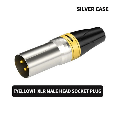 1 gab Profesionāls mikrofona kabelis XLR mikseris jaudas pastiprinātājs mikrofona kabelis mikrofons vīrišķais 3 kontaktu XLR audio savienotājs