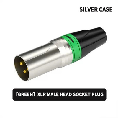 1 gab Profesionāls mikrofona kabelis XLR mikseris jaudas pastiprinātājs mikrofona kabelis mikrofons vīrišķais 3 kontaktu XLR audio savienotājs