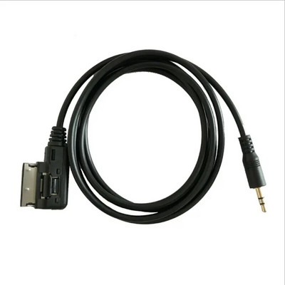 2024 Нов 1 бр. Музикален AMI към 3,5 mm AUX MP3 адаптерен кабел за vw за audi DY001