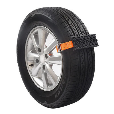 Automašīnu ceļa problēmu tīrītājs, izturīgs sniega dubļiem smiltīm avārijas riepu siksna vieglajām kravas automašīnām SUV Offroad Traction Board universāls