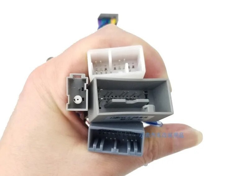 Auto heli- ja CD-mängija, 16 kontaktiga, Android, Calbe toiteadapter koos Canbus Boxiga Honda Civic CRV jaoks, meedia juhtmestik