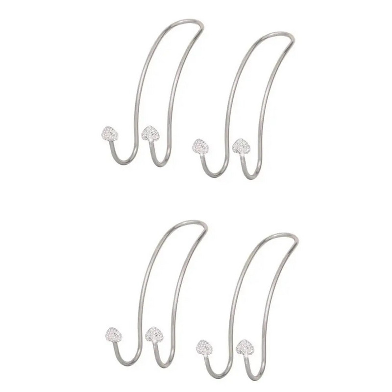 Automašīnas sēdekļa atzveltnes urbis āķis nerūsējošā tērauda persiku sirds Vispārējs automašīnas galvas balsta āķis Slēpts automašīnas sēdekļa āķis Izturīgs rāmis