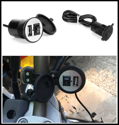 12V-24V аксесоари за мотоциклети USB зарядно за автомобилен телефон модификация за Aprilia DORSODURO 1200 750 FALCO SL1000