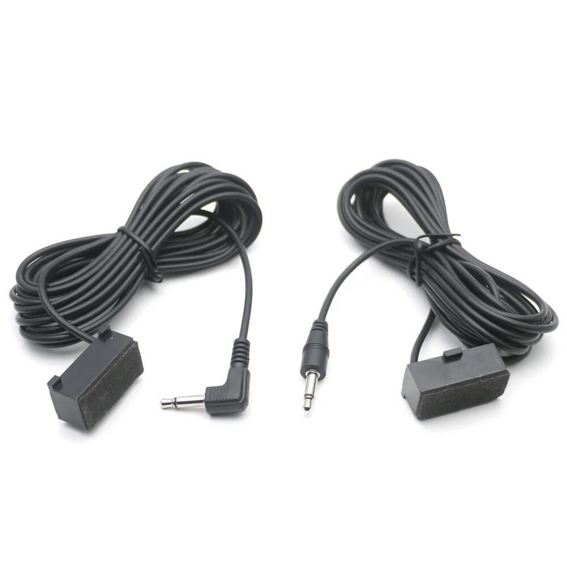 Auto heliklambri mikrofon 3,5 mm pistikupesaga Juhtmega väline minimikrofoni õhukonsool VW Golfi järelturu Androidi multimeedia jaoks