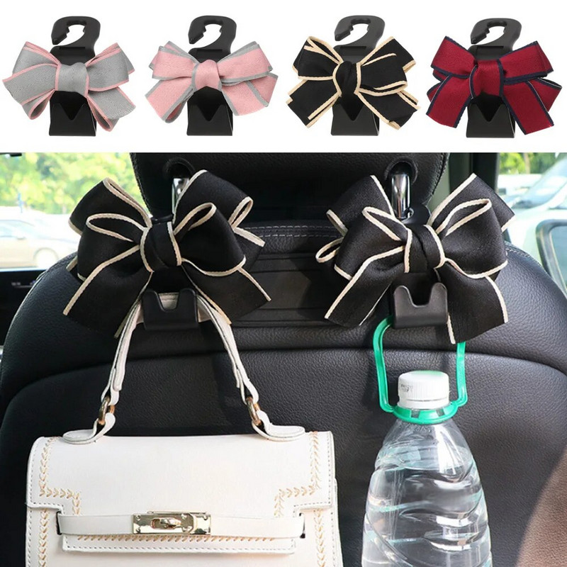 Daudzfunkcionālas glabāšanas priekšgala āķis automašīnas sēdekļa atzveltnes āķim Dažādi jauki aizmugurējā sēdekļa novietošanas rīki Salona piederumi