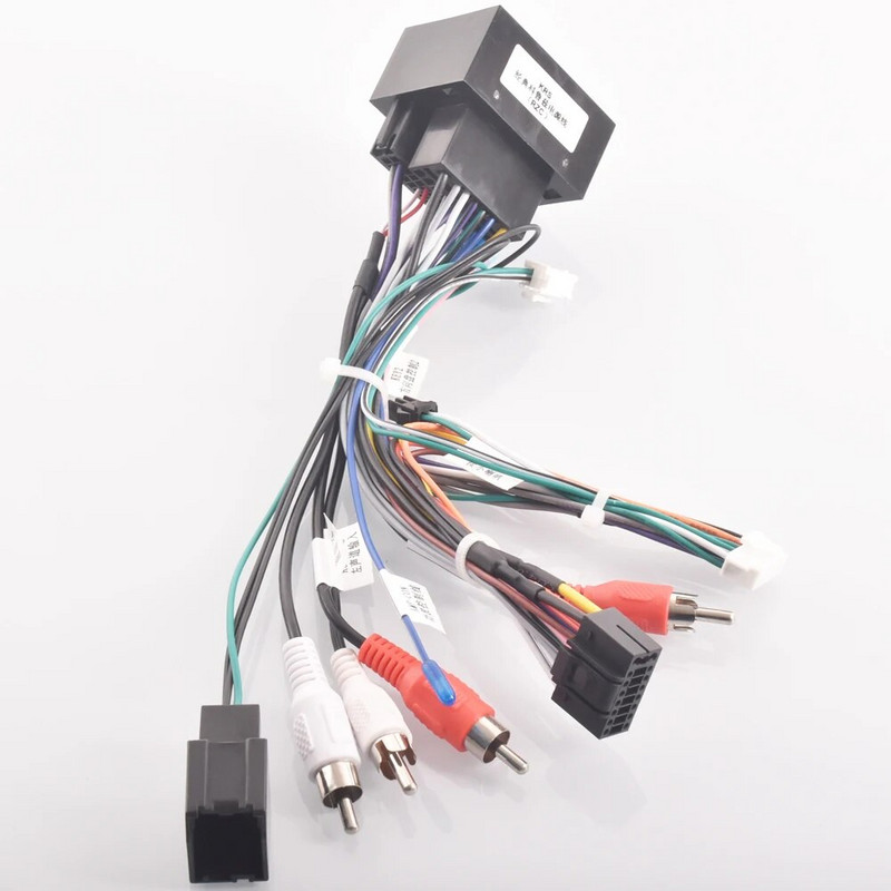 Προσαρμογέας καλωδίου καλωδίωσης στερεοφωνικού ραδιοφώνου αυτοκινήτου Android 16pin για Chevrolet Cruze Orlando Spark Vauxhall για Cadillac