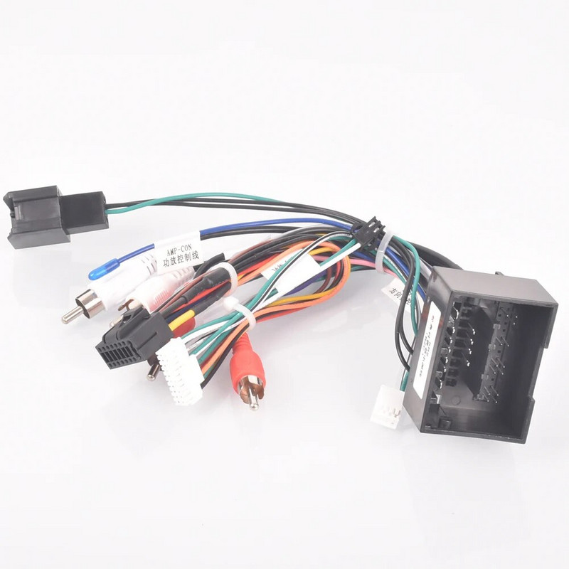 Προσαρμογέας καλωδίου καλωδίωσης στερεοφωνικού ραδιοφώνου αυτοκινήτου Android 16pin για Chevrolet Cruze Orlando Spark Vauxhall για Cadillac