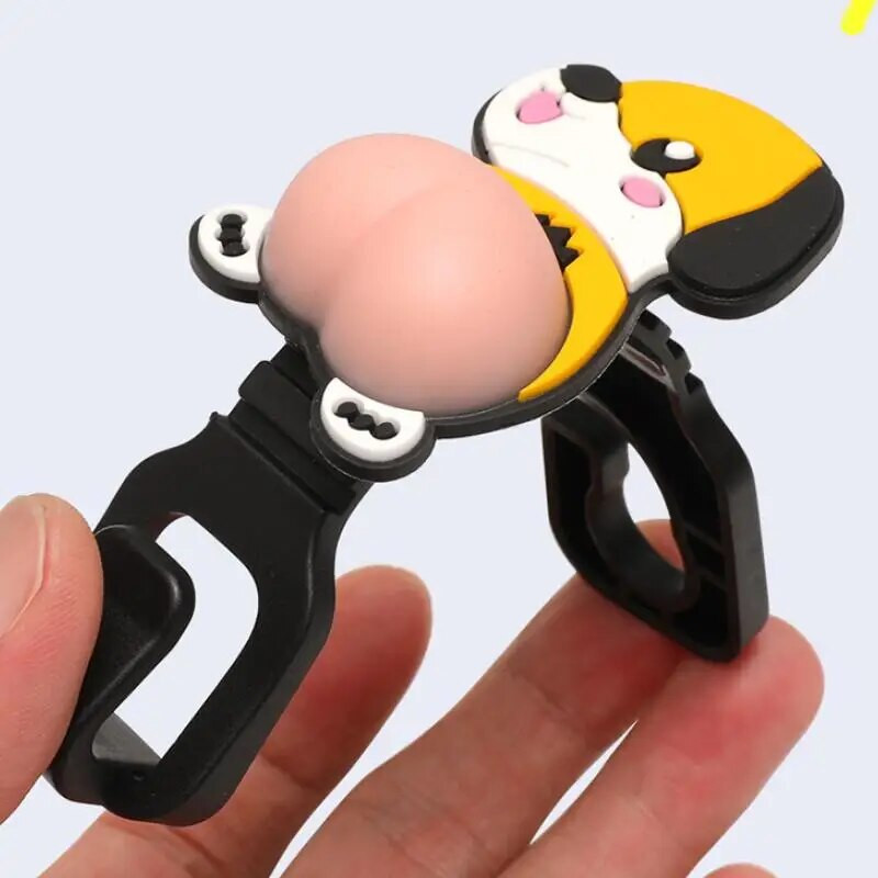 Automašīnu aksesuāri salona āķa glabāšanas plaukts radošs karikatūra auto sēdeklis personalizēts persiku hip āķis vispārējs pārnēsājams