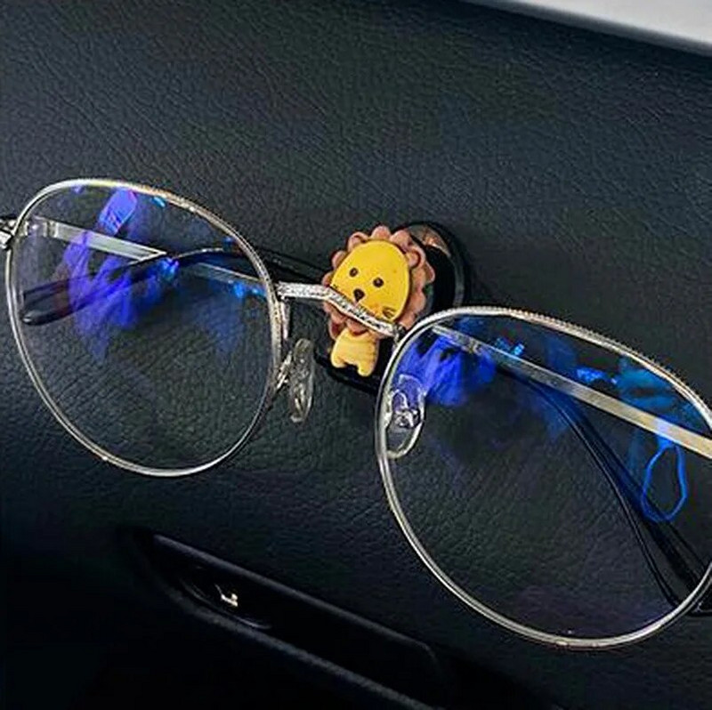 2Gb Karikatūras Auto āķi Jauki dzīvnieku rotājumi Salona organizators Informācijas paneļa piekarināmais turētājs Mazs āķis Auto piederumi