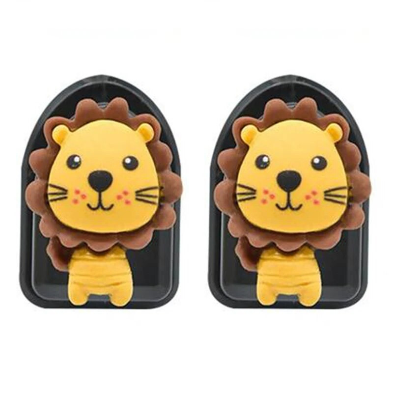 2Gb Karikatūras Auto āķi Jauki dzīvnieku rotājumi Salona organizators Informācijas paneļa piekarināmais turētājs Mazs āķis Auto piederumi