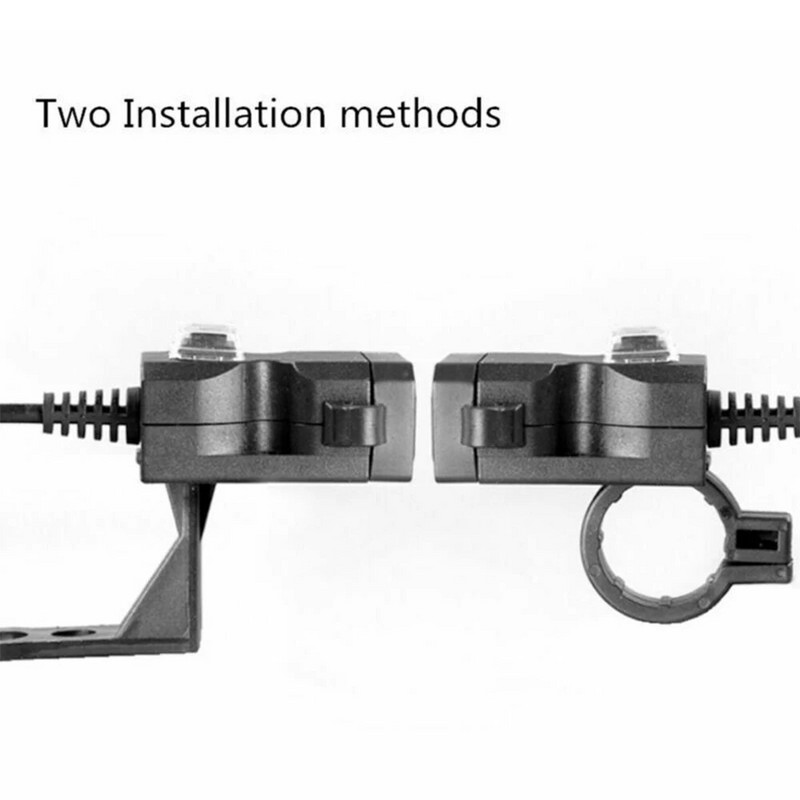 Motorkerékpár kormány töltő Vízálló adapter Táp 12V-24V Dual USB Port kiegészítők moto motorkerékpár tartozékokhoz